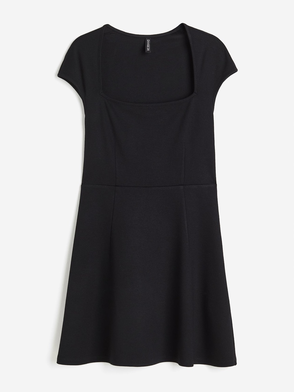 EUC  H&M Divided Flared-Skirt Dress - black
